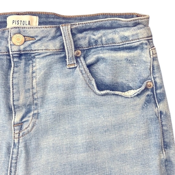 Pistola Mid-Rise Skinny Jeans Blue Wash Size 30 - Picture 4 of 12